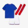 maglia squadra di francia bambino home stagione duemilaventiquattro tenuta ufficiale