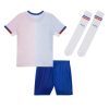 maglia squadra di Francia bambino tenuta away stagione duemilaventiquattro