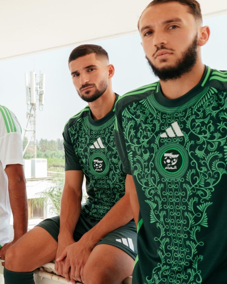 Maglia away Algeria stagione 2024 2025 per tifare le Volpi del Deserto