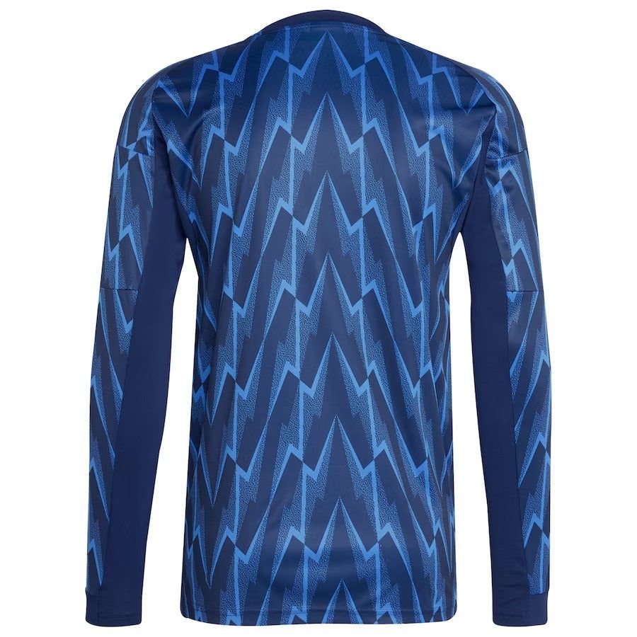 Maglia away Arsenal maniche lunghe stagione 2025 2026 tenuta da calcio