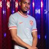 maillot-exterieur-atletico-madrid-saison-2024-2025-tenue-officielle maglia Away Atletico Madrid stagione 2024 2025 divisa ufficiale