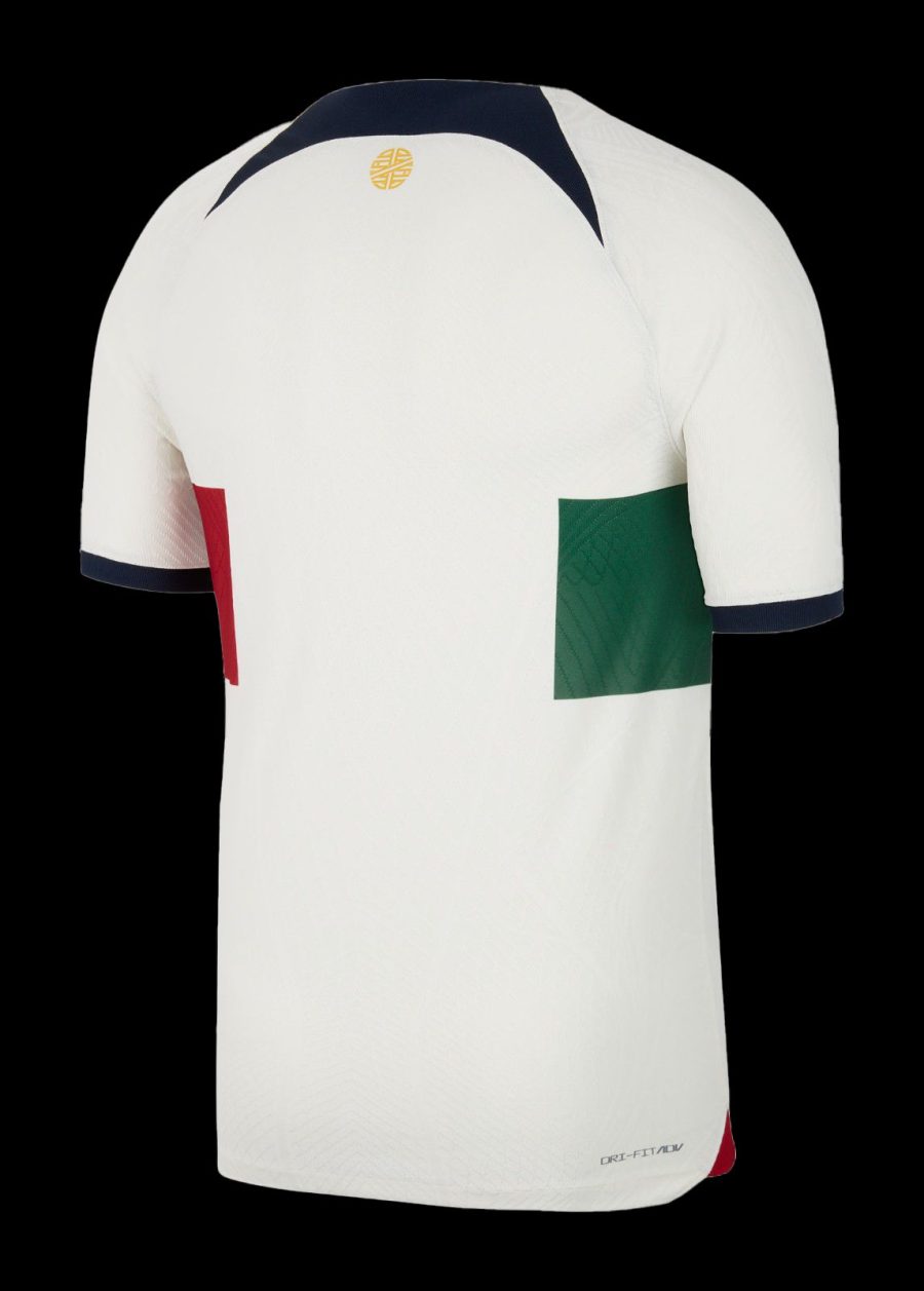 Maglia away del Portogallo Mondiale 2022 tenuta ufficiale