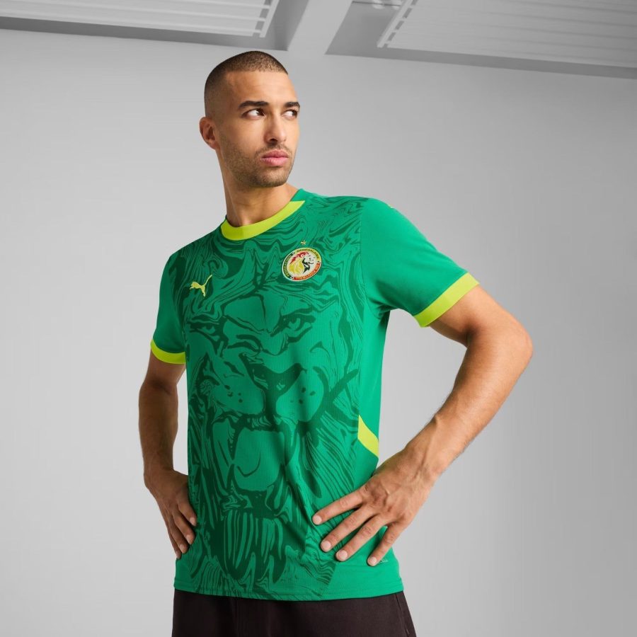 maglia away del Senegal stagione duemila ventiquattro duemila venticinque divisa ufficiale calcio