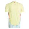 maglia Away Spagna 2024 jersey calcio rosso e giallo