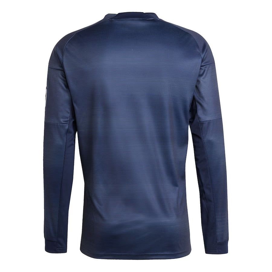Maglia away Real Madrid maniche lunghe stagione 2025 2026 tenuta ufficiale