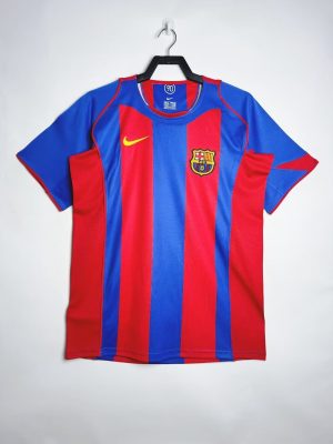 maillot-fc-barcelona-domicile-20042005 MAILLOT FC BARCELONA DOMICILE 20042005