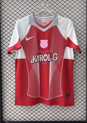 maillot-fc-barcelona-x-karol-g-rouge MAGLIA FC BARCELONA x KAROL G ROSSO