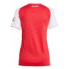 maillot-femme-arsenal-domicile-saison-2025-2026-rouge-et-blanc maglia donna Arsenal home stagione 2025 2026 rossa e bianca