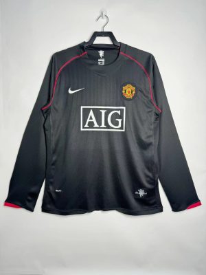 maillot-manchester-united-manches-longues-exterieur-20072008 MAGLIA MANCHESTER UNITED MANICHE LUNGHE AWAY 20072008