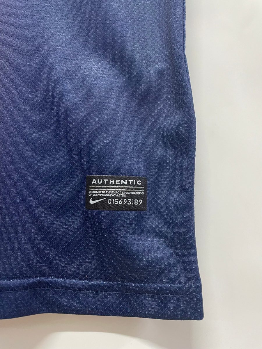 Maglia ufficiale PSG blu marino e rosso tenuta Home collezione duemilatredici duemilaquattordici