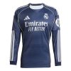 MAGLIA REAL MADRID AWAY MANICHE LUNGHE 20252026