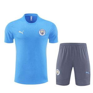 maillot-short-manchester-city-20242025 MAGLIA + PANTALONCINI MANCHESTER CITY 20242025