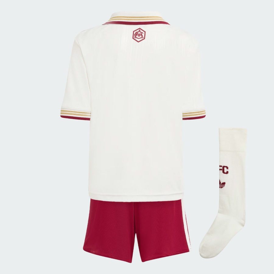 maillot-third-arsenal-enfant-saison-2025-2026-avec-short-et-chaussettes Maglia third Arsenal bambino stagione 2025 2026 con pantaloncini e calzettoni