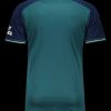 Maglia Third Arsenal stagione duemilaventitre duemilaventiquattro tenuta Away rossa e blu marino