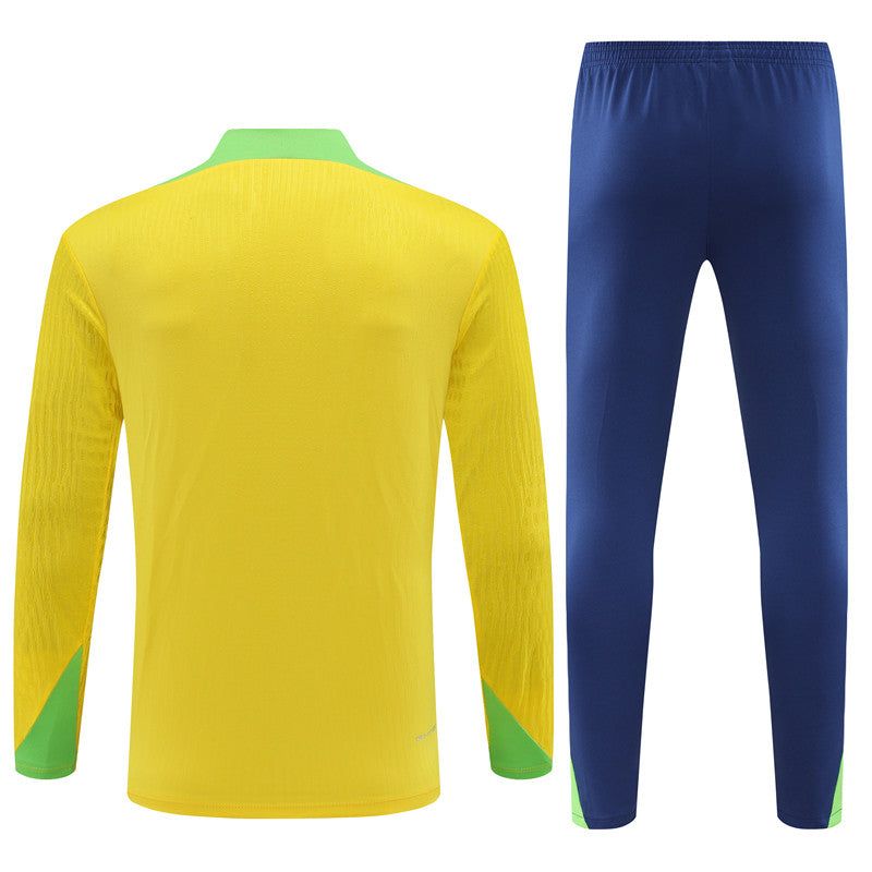 survetement-bresil-haut-et-bas-collection-football-saison-2024-2025 Tuta Brasile top e bottom collezione calcio stagione 2024 2025