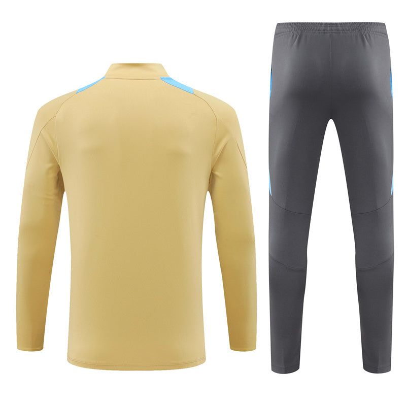Tuta calcio Argentina stagione 2024 2025 top e bottom colore argento
