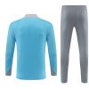 Tuta da calcio Atletico Madrid stagione 2024 2025 giacca e pantaloni rossi e bianchi