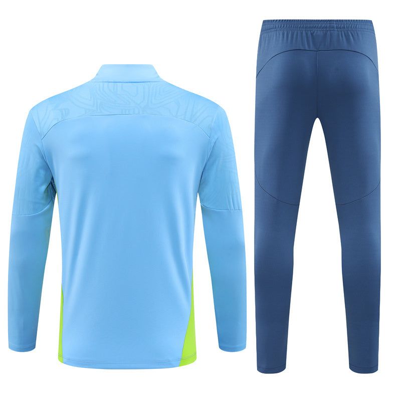 survetement-haut-et-bas-manchester-city-saison-2024-2025 tuta giacca e pantaloni Manchester City stagione 2024 2025