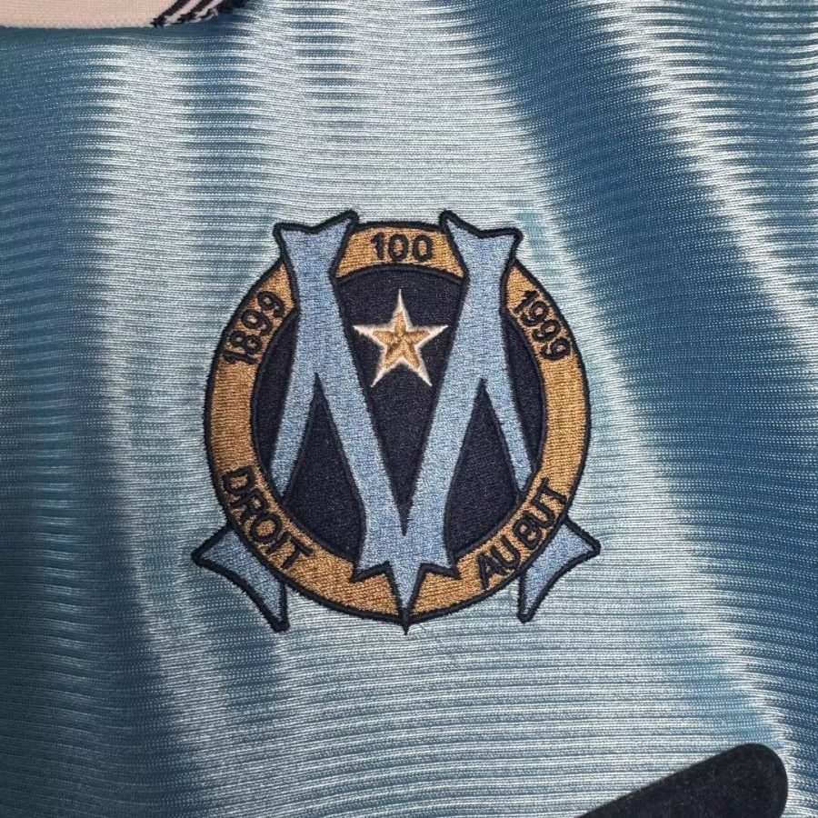 completo da calcio Olympique de Marseille away collezione 1998 1999