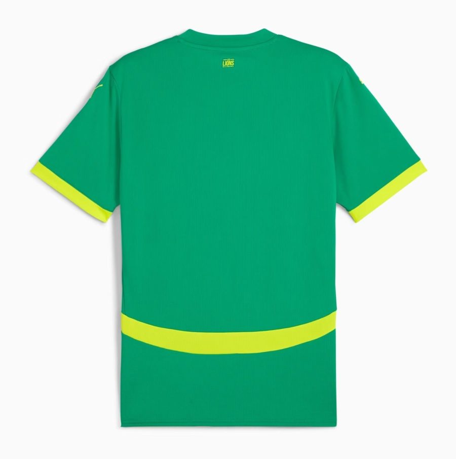 divisa da calcio Senegal away jersey dei Leoni della Teranga colore bianco verde rosso