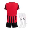 tenuta bambino AC Milan maglia home stagione 2024 2025