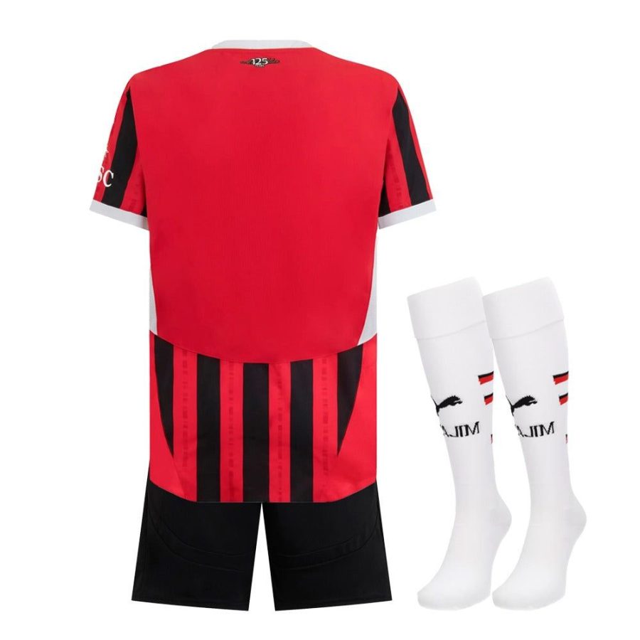 tenuta bambino AC Milan maglia home stagione 2024 2025
