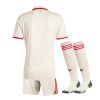 tenuta bambino Bayern Munich terza maglia stagione duemilaventiquattro duemilaventicinque