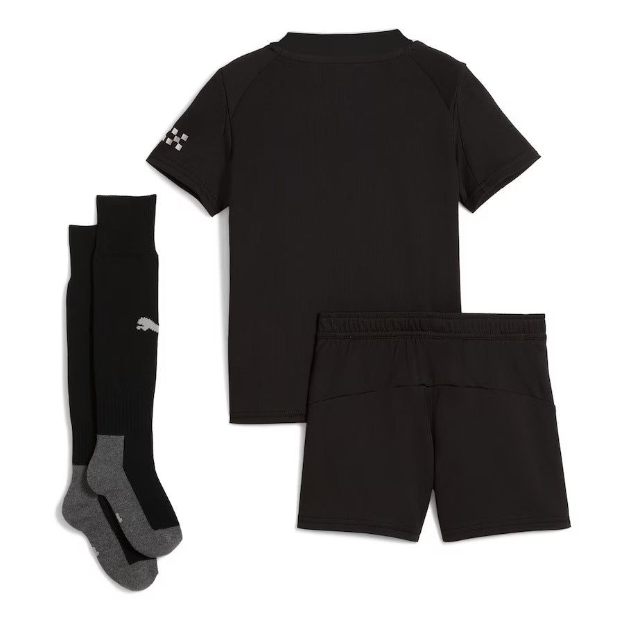 tenue-enfant-manchester-city-exterieur-saison-2025-2026-maillot-et-short Divisa bambino Manchester City away stagione 2025 2026 maglia e pantaloncini