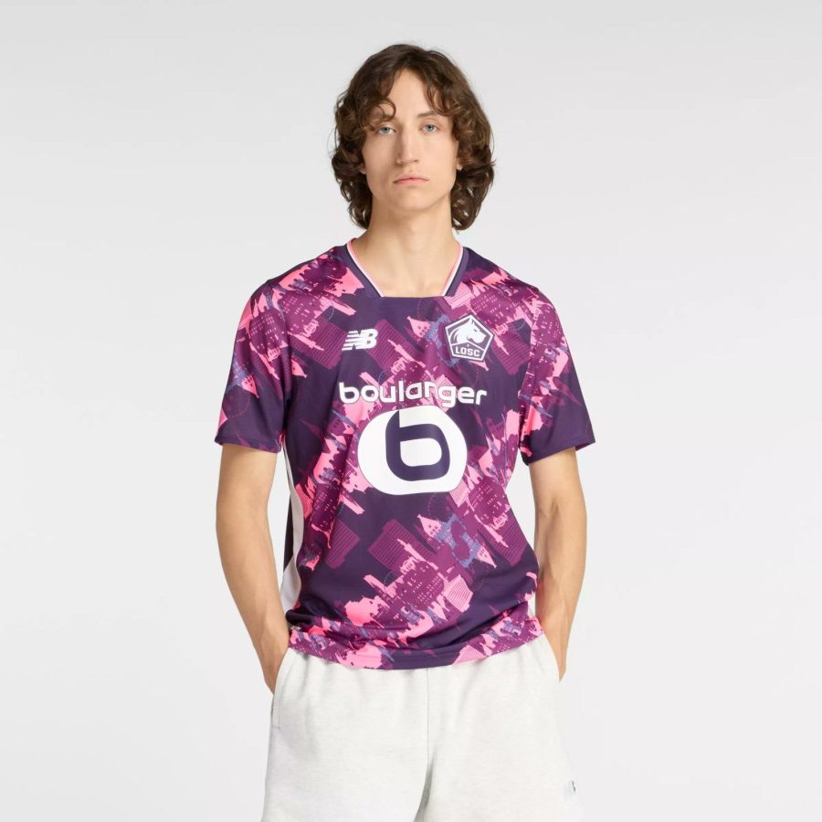 tenue-officielle-lille-olympique-sporting-club-quatrieme-maillot-2025-2026 Tenuta ufficiale Lille Olympique Sporting Club quarta maglia 2025 2026