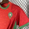 Tenuta ufficiale Marocco rosso e verde per sostenere i Leoni dell'Atlante