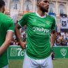 tenuta ufficiale tifoso Saint Étienne home 2024 2025 maglia da calcio