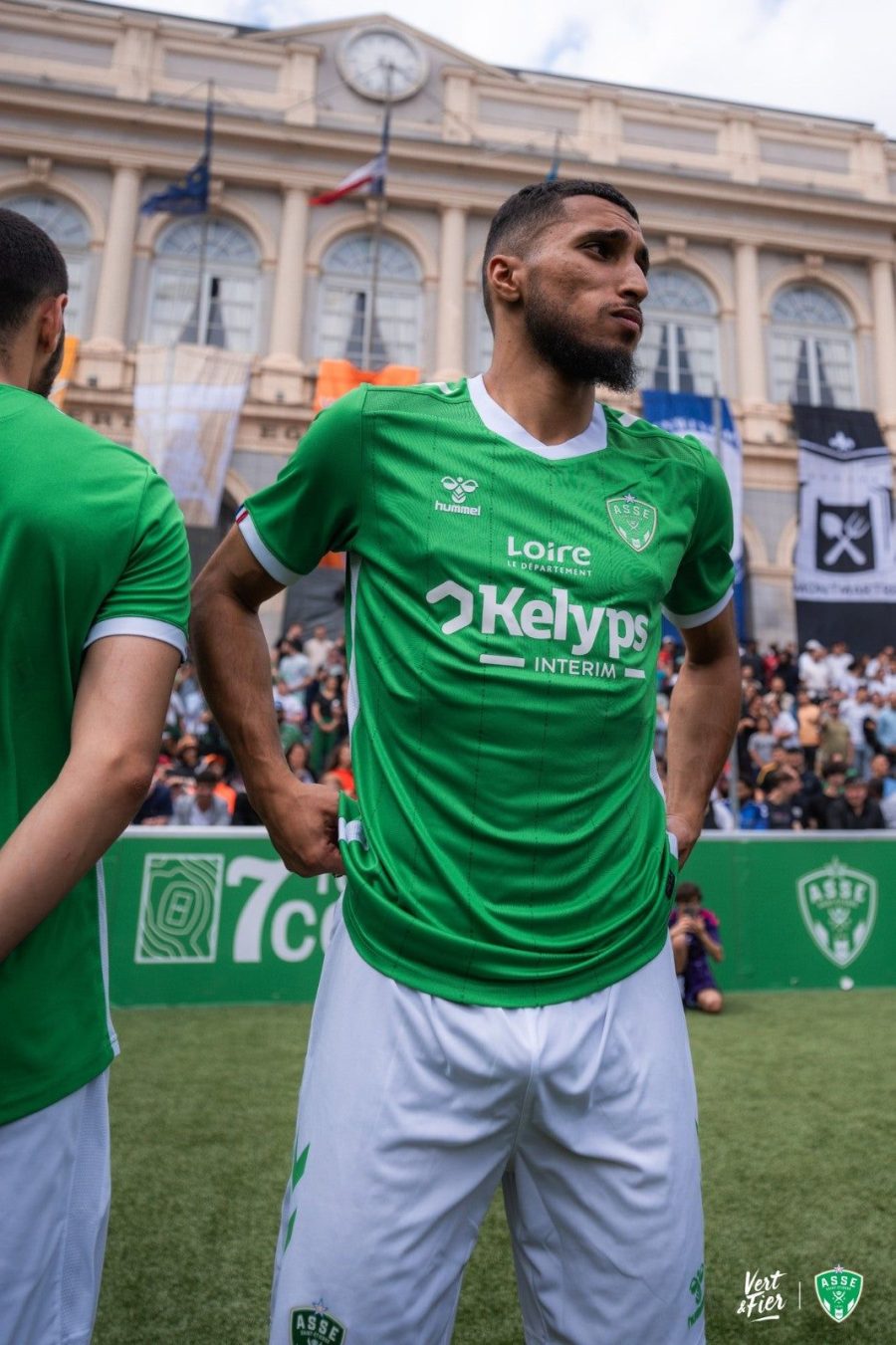tenuta ufficiale tifoso Saint Étienne home 2024 2025 maglia da calcio