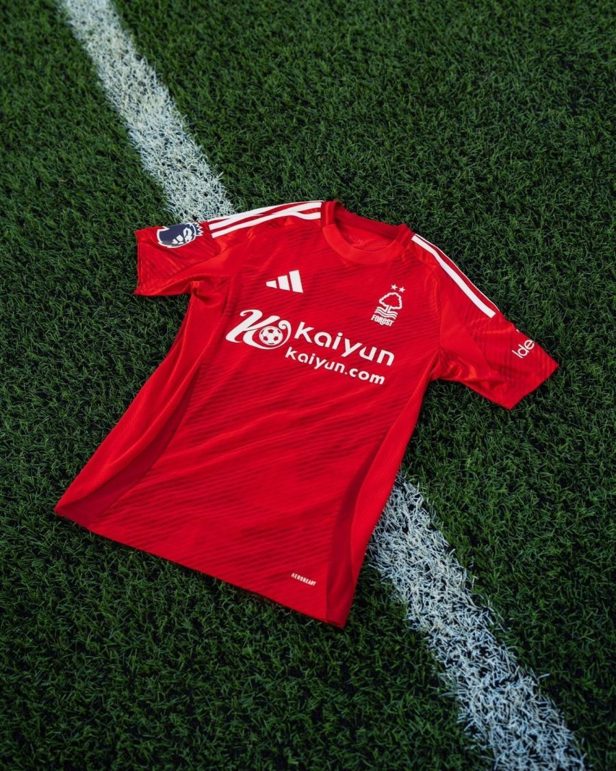 Tshirt ufficiale Nottingham Forest FC tenuta home 2024 2025