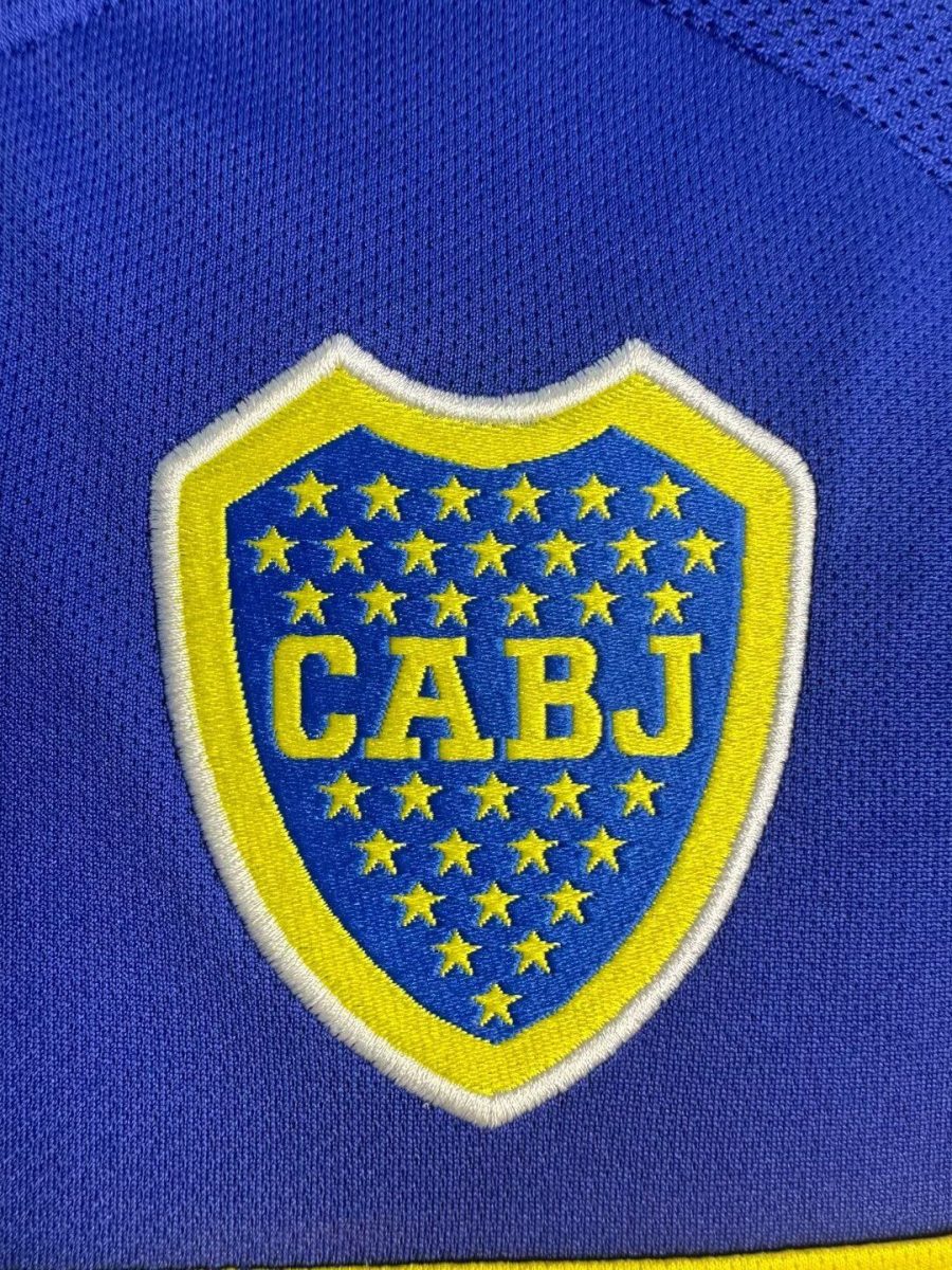 tunique-de-foot-boca-juniors-domicile-vintage-debut-annees-deux-mille Tunica da calcio Boca Juniors Home vintage inizio anni duemila