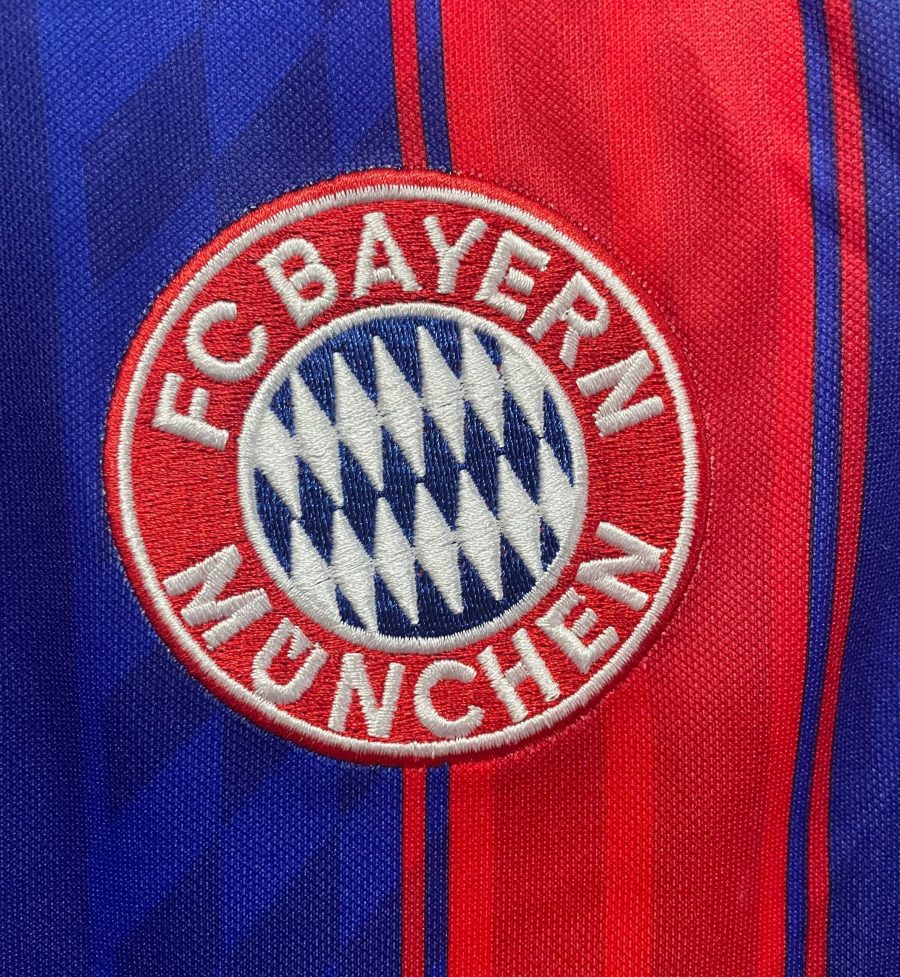 tunique-de-football-bayern-munich-domicile-collection-1995-1996 Tunica da calcio Bayern Monaco home collezione 1995 1996