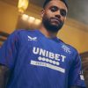 Tunica da calcio Rangers FC tenuta ufficiale Home 2024 2025