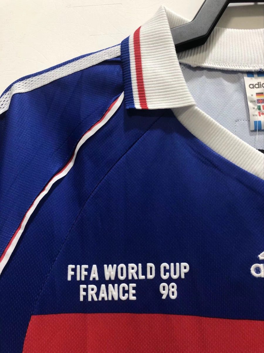 Tunica ufficiale dei Bleus Mondiale 1998 versione home