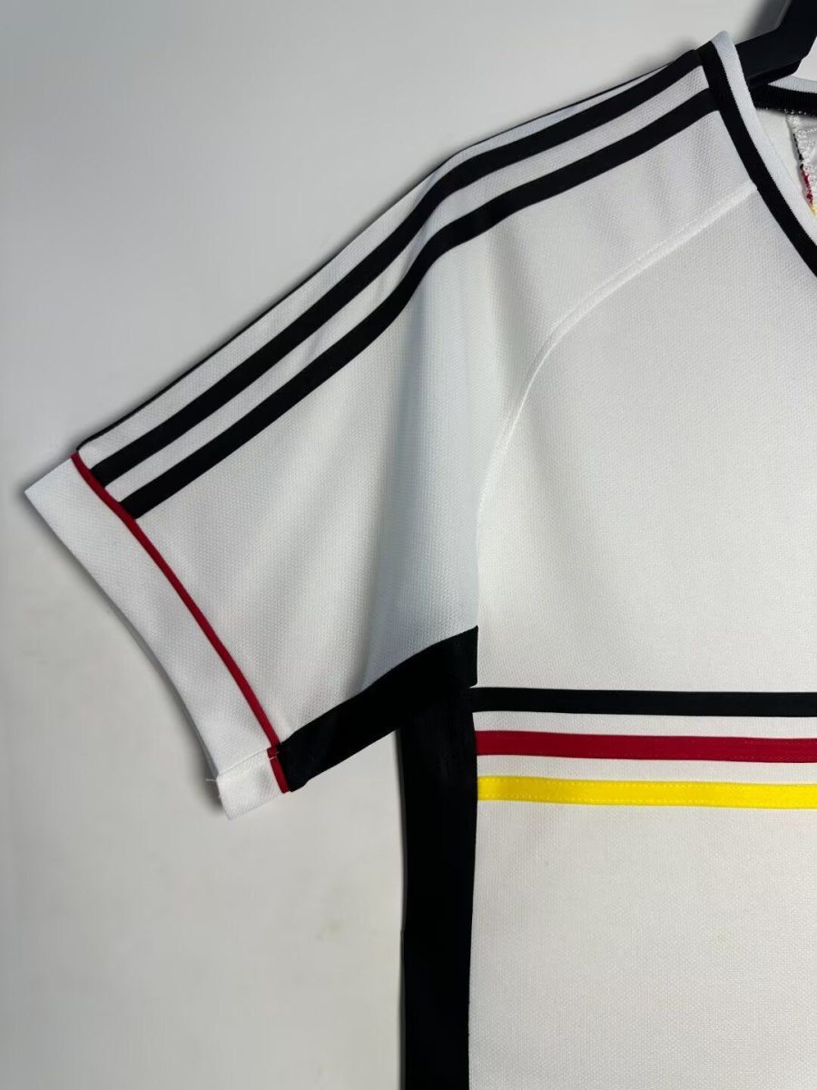 tunique-officielle-equipe-nationale-allemande-version-domicile-annee-1998 tunica ufficiale nazionale tedesca versione Home anno 1998