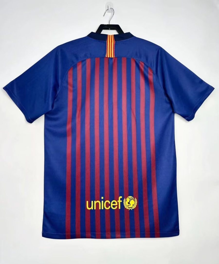 tunique-officielle-fc-barcelone-domicile-rouge-et-bleu Tunica ufficiale FC Barcellona Home rossa e blu