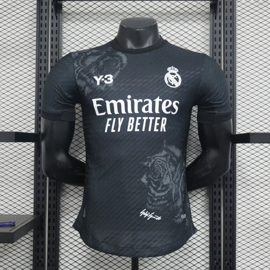 Maglia Real Madrid Y3 Nero 2024-2025