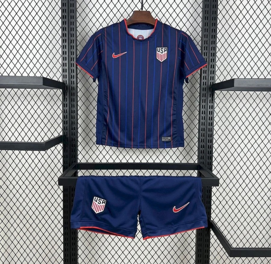 Maglia Stati Uniti Away 2025 Bambino