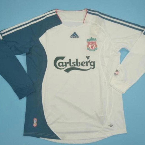 Maglia Liverpool 2006/07 Away Manica Lunga