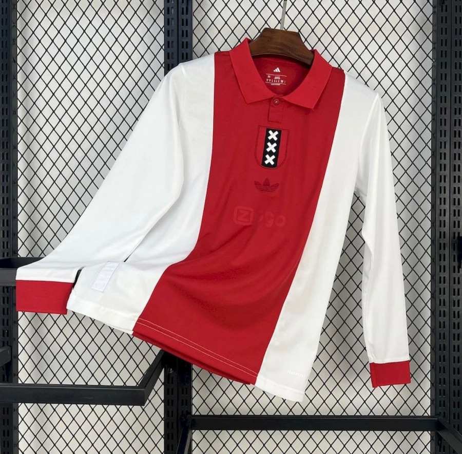 Maglia Ajax Amsterdam 2025/26 Maniche Lunghe