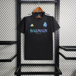 Maglia Real Madrid 2023-2024 Nero Balmain