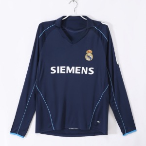 Maglia Real Madrid Away 2005-2006 Maniche Lunghe