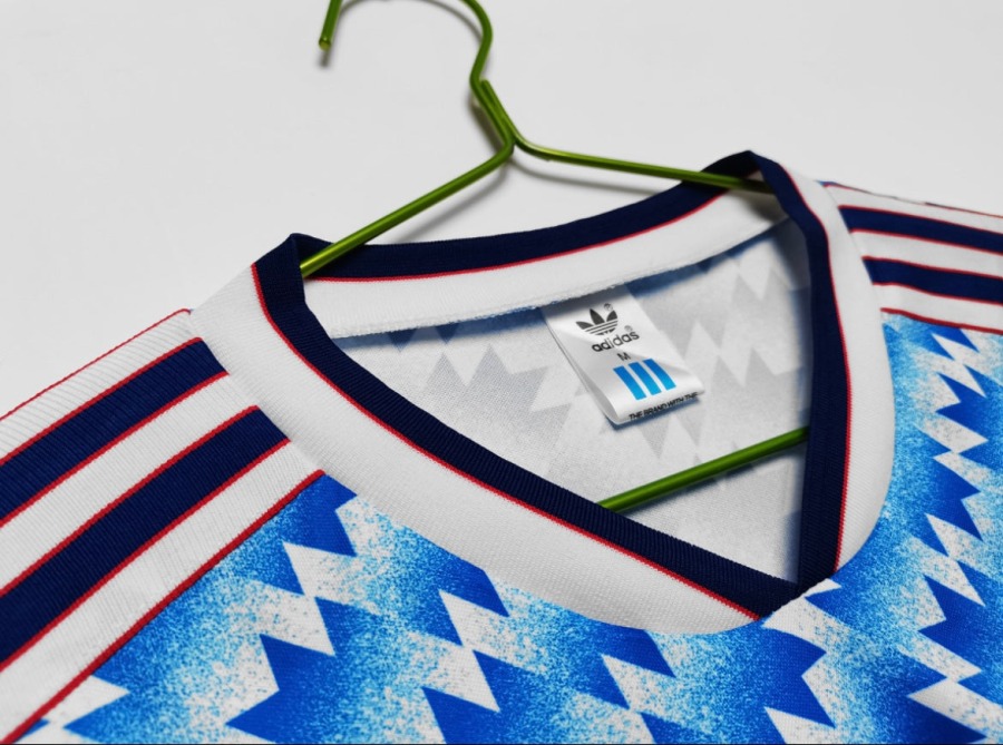 Maglia Manchester United 1991/92 Away Maniche Lunghe
