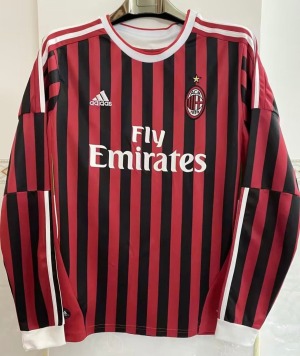 Maglia AC Milan Home Maniche Lunghe 2011/12