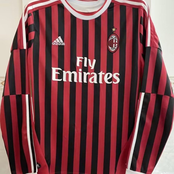 Maglia AC Milan Home Manica Lunga 2011/12
