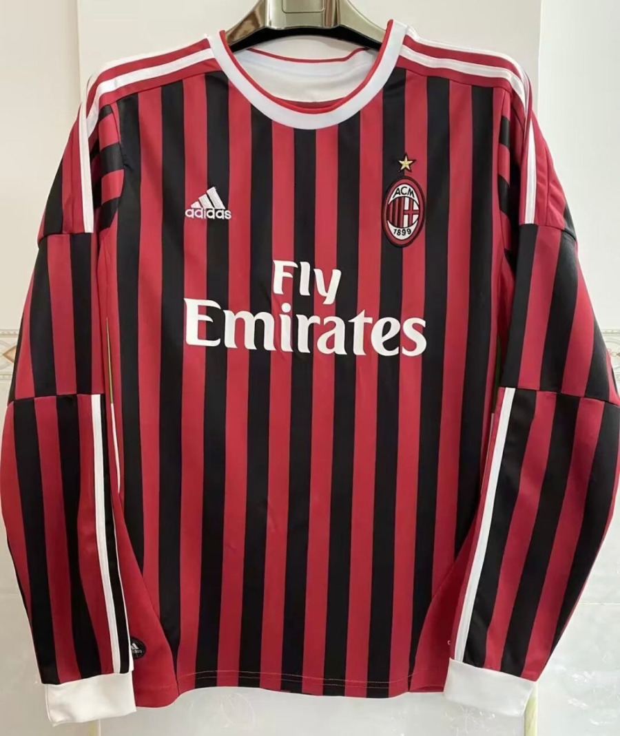 1578FB68-0CA0-4A97-80F0-B51E2F921357.jpg Maglia AC Milan Home Maniche Lunghe 2011/12