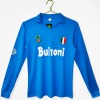 Maglia Napoli Home 1987-1988 Maniche Lunghe Retro